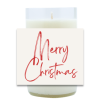 Holiday Script Hand Poured Soy Candle | Furbish & Fire Candle Co.