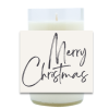 Holiday Script Hand Poured Soy Candle | Furbish & Fire Candle Co.