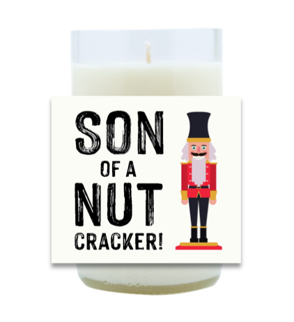 Son of a Nutcracker Hand Poured Soy Candle | Furbish & Fire Candle Co.