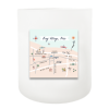 Westside City Maps Hand Poured Soy Candle | Furbish & Fire Candle Co.