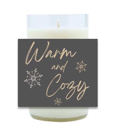 Warm and Cozy Hand Poured Soy Candle | Furbish & Fire Candle Co.