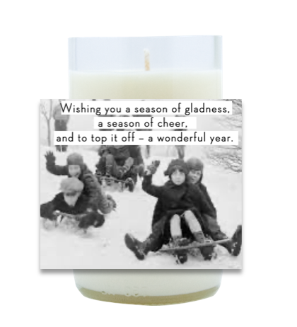 A Wonderful Year Hand Poured Soy Candle | Furbish & Fire Candle Co.