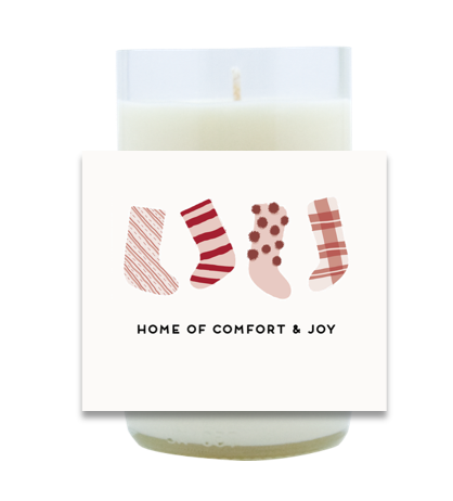 Home of Comfort and Joy Hand Poured Soy Candle | Furbish & Fire Candle Co.