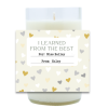 I Learned From the Best Hand Poured Soy Candle | Furbish & Fire Candle Co.