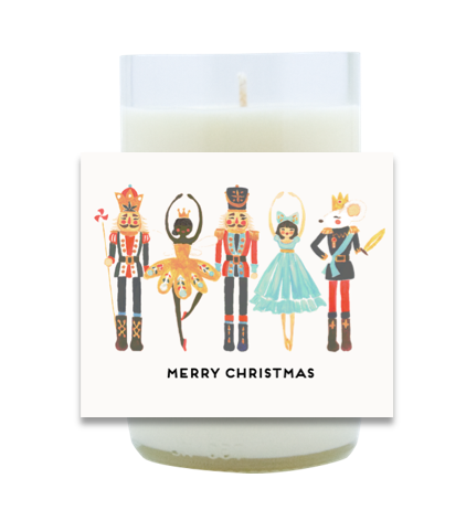 Nutcracker Hand Poured Soy Candle | Furbish & Fire Candle Co.