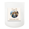 Photo Ornament Hand Poured Soy Candle | Furbish & Fire Candle Co.