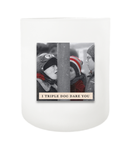 Triple Dog Dare You Hand Poured Soy Candle | Furbish & Fire Candle Co.