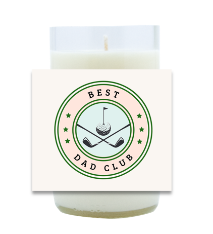 Best Dad Club Hand Poured Soy Candle | Furbish & Fire Candle Co.