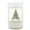Nautical Christmas Tree Hand Poured Soy Candle | Furbish & Fire Candle Co.