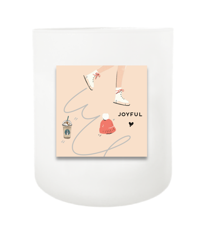Joyful Skater Hand Poured Soy Candle | Furbish & Fire Candle Co.