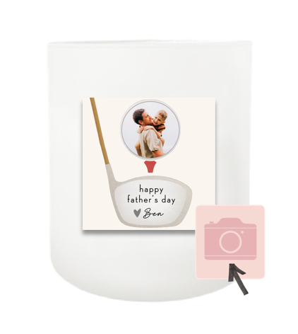 Golf Hand Poured Soy Candle | Furbish & Fire Candle Co.