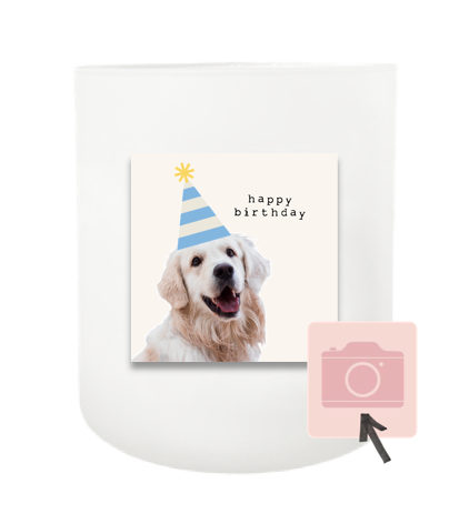 Pet Birthday Hand Poured Soy Candle | Furbish & Fire Candle Co.