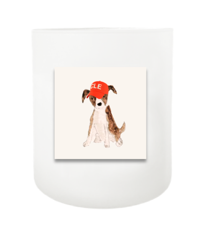 Cle Dog Hand Poured Soy Candle | Furbish & Fire Candle Co. Cle Dog Hand Poured Soy Candle | Furbish & Fire Candle Co.