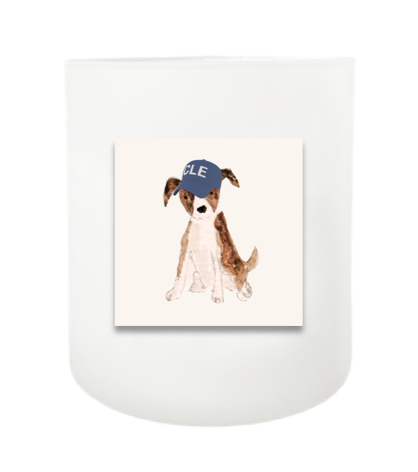 Cle Dog Hand Poured Soy Candle | Furbish & Fire Candle Co. Cle Dog Hand Poured Soy Candle | Furbish & Fire Candle Co.