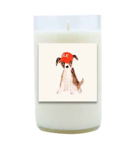 Cle Dog Hand Poured Soy Candle | Furbish & Fire Candle Co. Cle Dog Hand Poured Soy Candle | Furbish & Fire Candle Co.